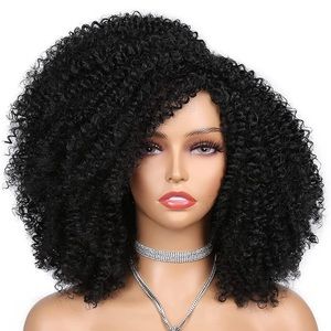 NWT WIGNEE Curly Wig Afro Curly Wigs Kinky Curly Hair Wig Synthetic Afro Wigs
